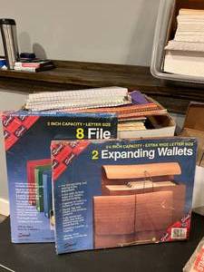 lot 120 image: Office Paper and Stationary Lot, All Unused