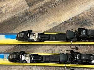 lot 123 image: Snowranger Volkl Skis with Ski Poles