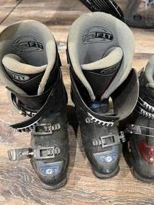 lot 128 image: Lot of 2 Technica Ski Boot Pairs