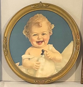 lot 120 image: Three Darling Vintage Framed Child Prints