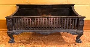 lot 121 image: Vintage Cast Iron Fireplace Long Holder
