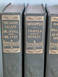 lot 64 image: Vintage Books Set by Stevenson