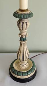 lot 75 image: Decorative Table Lamp