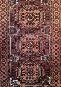 lot 202 image: Vintage Persian Area Rug
