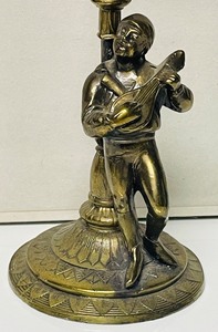 lot 226 image: Vintage Vantines of France Art Deco Brass Figural Incense Burner