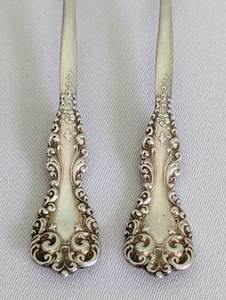 lot 79 image: Sterling Silver Demitasse Spoon Set