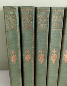 lot 87 image: Vintage Lock and Key Library Book Set