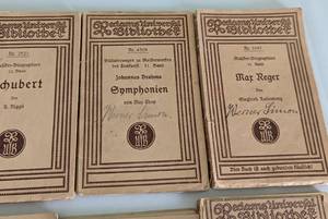 lot 88 image: Vintage German Paperback Musician Biographies