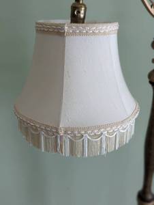 lot 19 image: Gorgeous Vintage Gold Bridge Floor Lamp