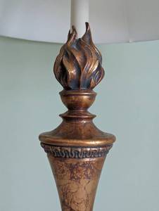 lot 99 image: Stiffel Gold Table Lamp