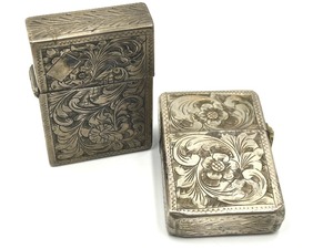 lot 252 image: Two Vintage Silver Lighters
