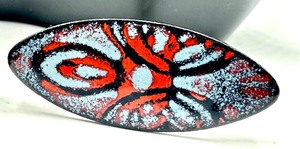 lot 279 image: Pair of Vintage Enamel Cufflinks