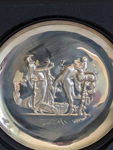 lot 4 image: The Lincoln Mint 1972 Salvador Dali Sterling Silver Plate