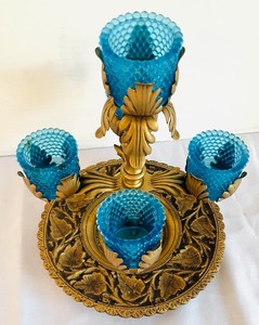 lot 342 image: Amazing Vintage Votive Candle Decor