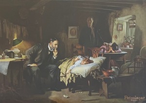 lot 373 image: The Doctor Framed Print by Petrolagar