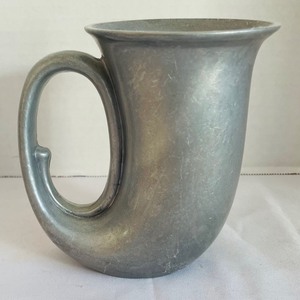 lot 380 image: Pair of Vintage Duratale Pewter Mugs by Leonard