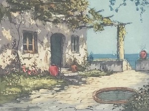 lot 381 image: Vintage Print