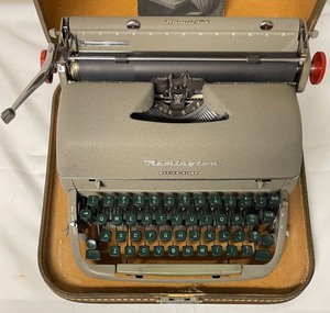 lot 310 image: Remington Office-riter Typewriter with Manual