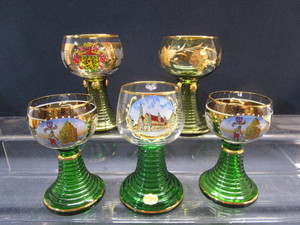 Vintage German Goblets