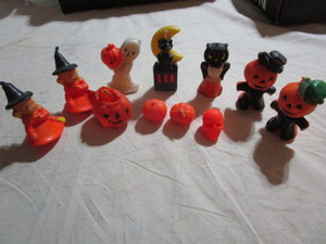Vintage Halloween Candles