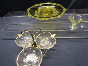Amber & Yellow Depression Glass