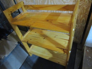 Wooden Bookshelf