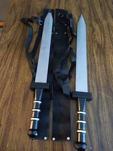 (2) Modern Swords & Sheaths