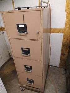 Herring Hall Marvin Fireproof File Cabinet