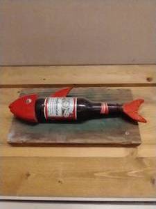 Mounted Elusive Bottle Fish
