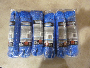 6 Rolls of Shoreline Marine Multi-Purpose Line Rope