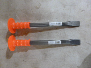 2 Concrete Block Chisels