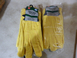 12 Pair of Westchester Yellow Chore Gloves