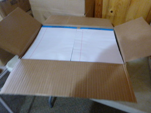 Case of Office Max Notepads