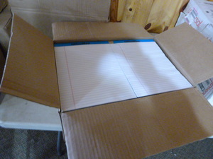 Case of Office Max Notepads