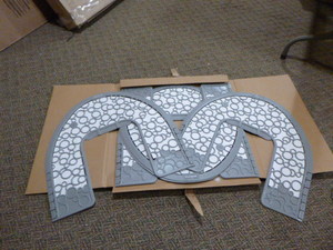 6 Boardwalk Commode Rubber Mats