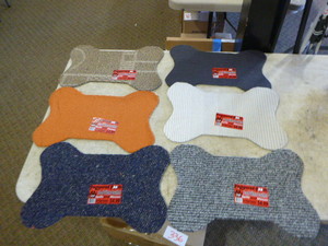 6 Pampered Pooch Food and Water Bowl Mats