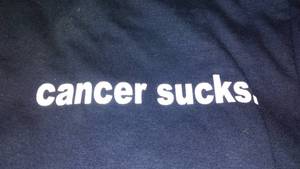 lot 48 image: Cancer Sucks 10 T Shirts