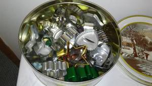 lot 59 image: Dozens Of Vintage Cookie Cutters