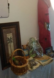 lot 82 image: Misc. Bathroom, Wrapping Paper Storage And More