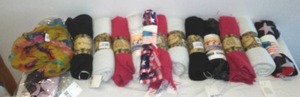 lot 88 image: Scarves