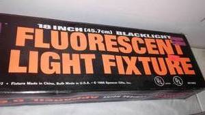 lot 91 image: Black Light, Vintage Clipboard And More