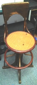 lot 106 image: Northwestern Bell Telephone Stool