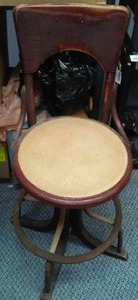 lot 109 image: Northwestern Bell Operator Stool