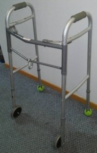 lot 112 image: Aluminum Walker