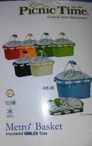 lot 118 image: Metro Basket Insulated Tote