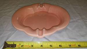lot 127 image: Haeger PinkPeach Ashtray