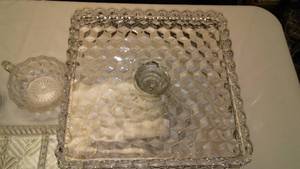 lot 177 image: (4) Pieces Of Cut Glass