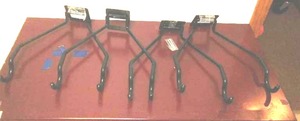 lot 220 image: Heavy  Grade Tool  Bike Hangers (4)