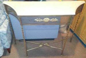 lot 228 image: Occasional, Sofa Table, wood top.