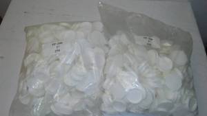 lot 242 image: 2 in. Caps, SP-200, 2 bags of 250